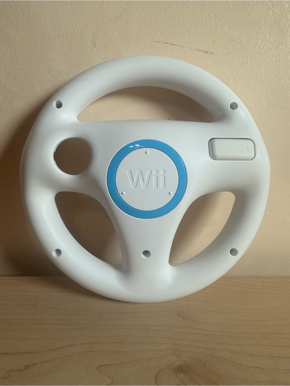 White Wii Wheel OEM Genuine Official Racing Mario Kart Nintendo Japan Version
